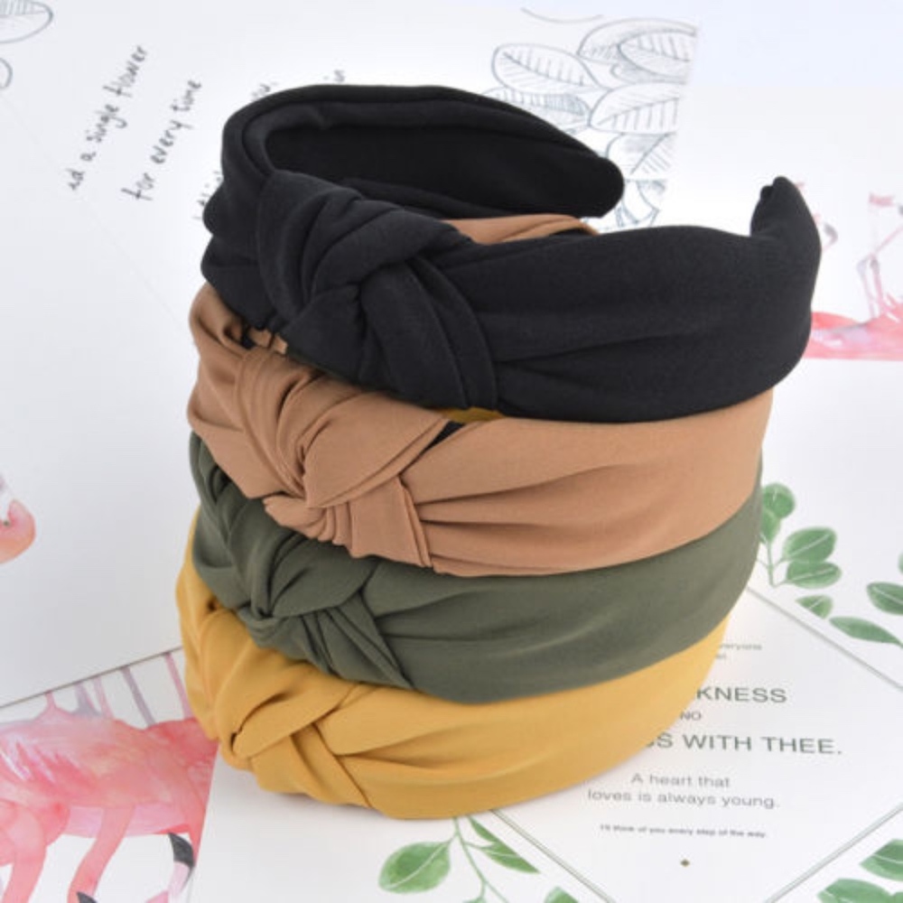 'Expressionist' Single Knot Cloth Headband - Picture 7 of 7